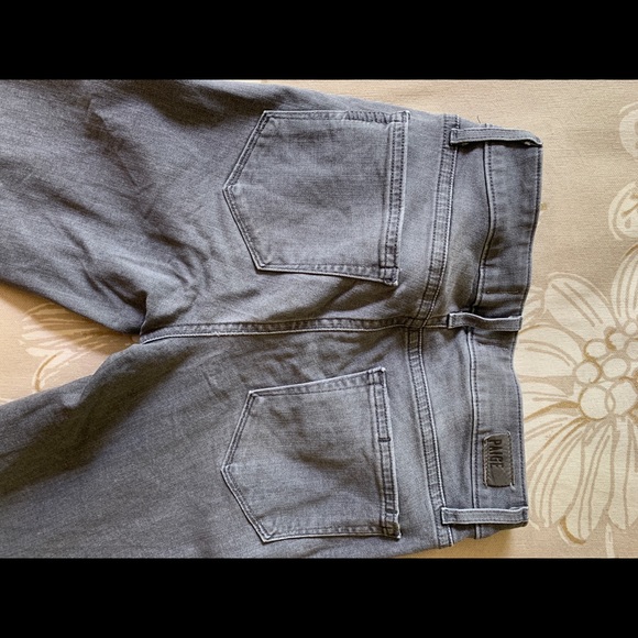 PAIGE VERDUGO ULTRA SKINNY GREY STONE WASH JEANS - Picture 5 of 7